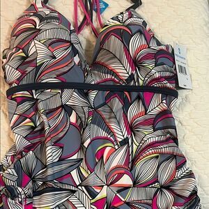 Colorful Patterned Swimsuit